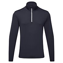 TriDri® recycled long sleeve brushed back ¼ zip top