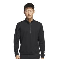 adidas® UPF lightweight quarter-zip pullover