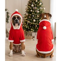 Portman & Pooch Dog’s Santa hoodie