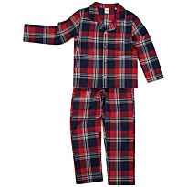 Kids tartan lounge set