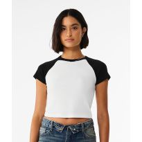 Bella Canvas Women’s micro rib raglan baby t-shirt