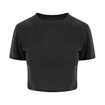 Women's triblend cropped T