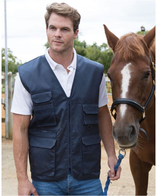 WORK-GUARD by Result Safari Waistcoat