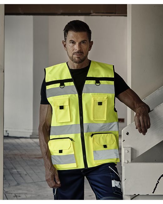 Yoko Hi-vis ripstop tool vest (HVW108)