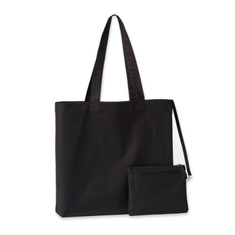 Cruise recycled tote with detachable purse