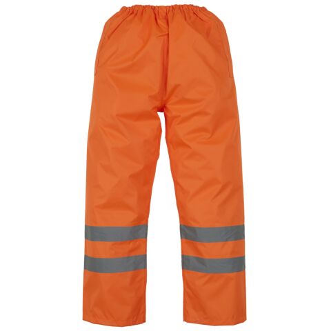Hi-vis waterproof overtrousers