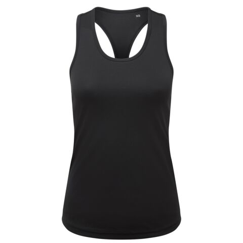 Women’s TriDri recycled performance slim racerback vest