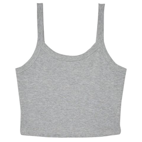 Women’s micro rib spaghetti strap tank