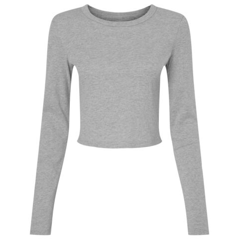 Women’s micro rib long sleeve baby t-shirt