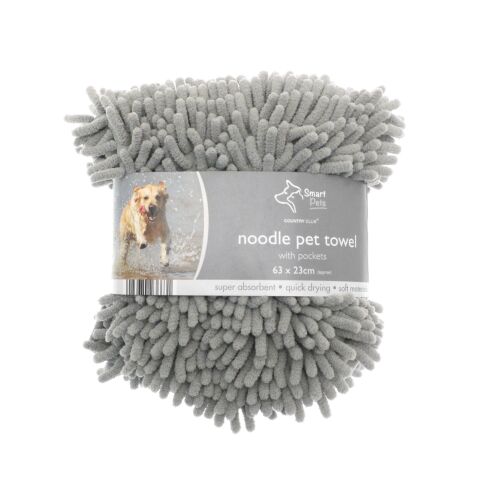 Noodle pet towel