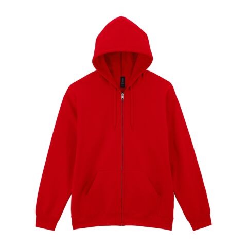 Softstyle™ midweight fleece adult full-zip hooded sweatshirt
