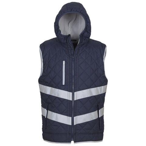 Hi-vis Kensington hooded gilet