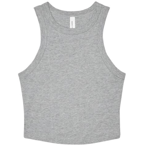Women’s micro rib racer tank