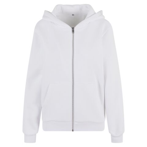 Women’s fluffy zip hoodie