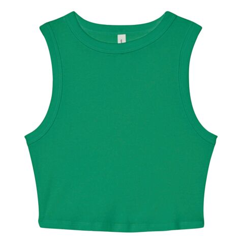 Women’s micro rib muscle crop tank