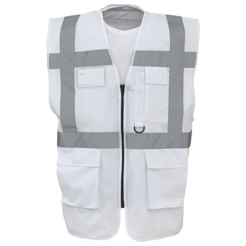 Multifunctional executive hi-vis waistcoat