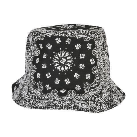 Bandana print bucket hat