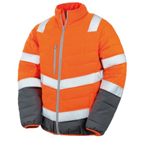Soft padded safety jacket