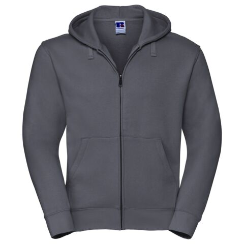 Authentic zipped hooded sweat