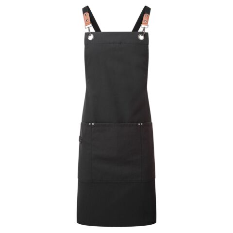 Clip ‘n’ Clasp cross-back bib apron