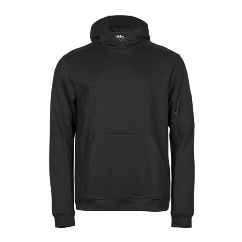 Athletic hooded sweatshirt