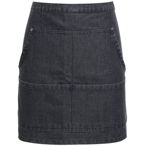 Jeans stitch denim waist apron