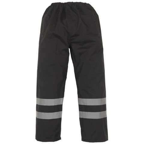 Hi-vis waterproof overtrousers