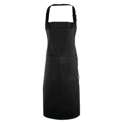 Cotton bib apron, organic and Fairtrade certified