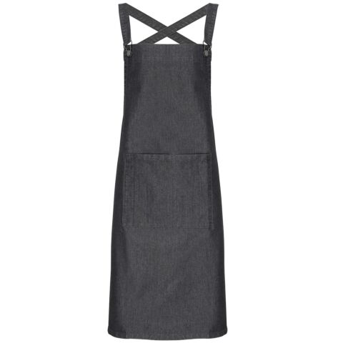 Cross back 'barista' bib apron