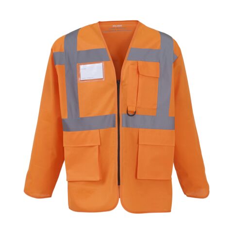Hi-vis executive long sleeve waistcoat
