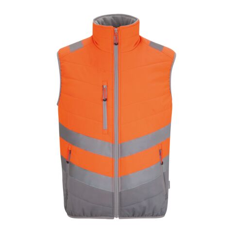 Hi-vis two-tone thermal bodywarmer