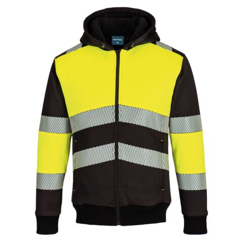 PW3 Hi-vis Class 1 winter hoodie