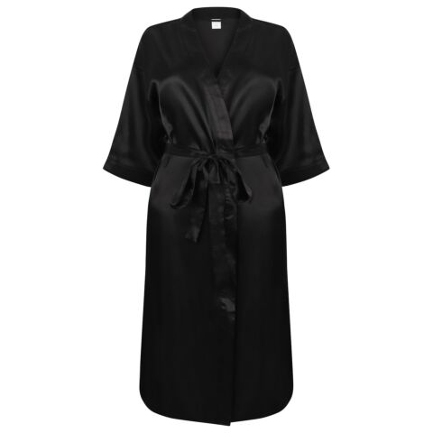 Women's satin robe