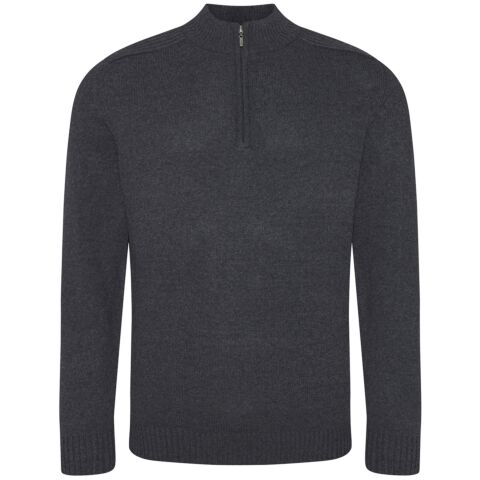 Wakhan ¼ regen zip knit sweater