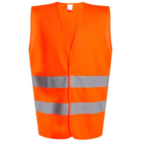Pro hi-vis two-band easy print vest