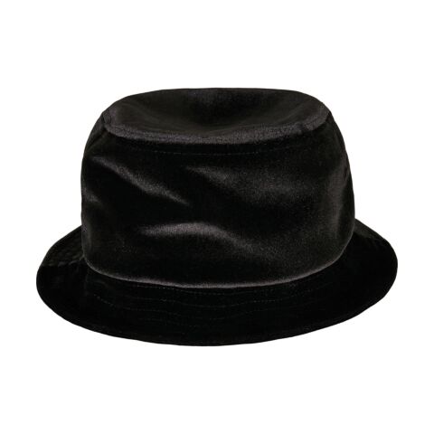 Velvet bucket hat
