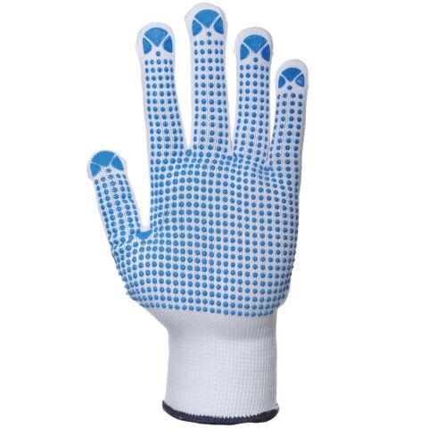 Nylon polka dot glove