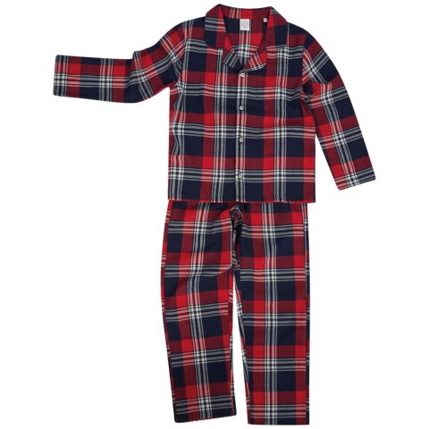 Kids tartan lounge set