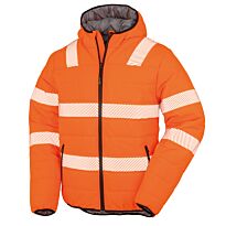 Recycled ripstop padded safety jacket