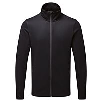 Men's spun dyed sustainable zip-through sweatshirt