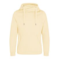 Cross neck hoodie