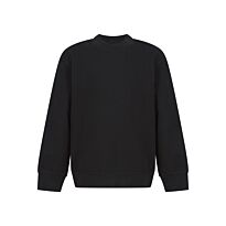 Kids sustainable fashion curved hem sweatshirt