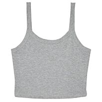 Women’s micro rib spaghetti strap tank