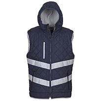 Hi-vis Kensington hooded gilet