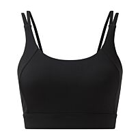 Women's TriDri crossback sports bra medium impact