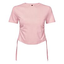 Women’s TriDri ruched crop top