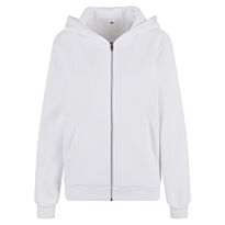 Women’s fluffy zip hoodie