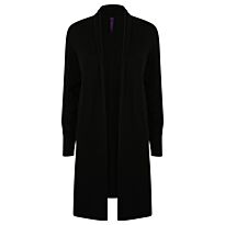 Women's longline open cardigan