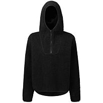 Women's TriDri sherpa ¼-zip hoodie