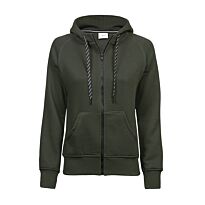 Women’s fashion full-zip hoodie